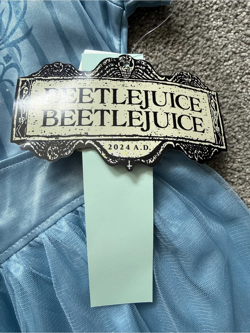 NEW!! Halloween Beetlejuice, Beetlejuice Beetlejuice! Size 8 & 6 nightgown